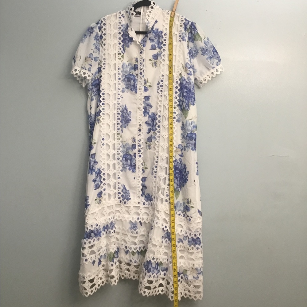 Stylish White Lace Dress